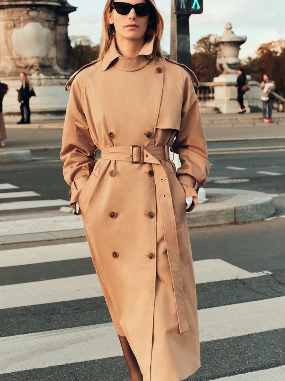 NWOT Mayson The Label Classic Camel Gabardine Trench Coat *Discontinued*